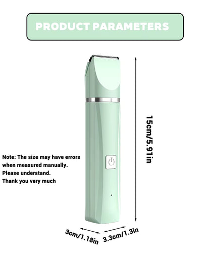 4 in 1 Electric Pet Grooming Kit - Hair Trimmer, Clippers, Nail Grinder for Cats & Dogs